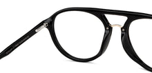 Load image into Gallery viewer, Black Aviator Full Rim Unisex Eyeglasses by Vincent Chase-149341