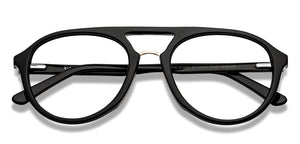 Black Aviator Full Rim Unisex Eyeglasses by Vincent Chase-149341