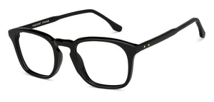 Black Square Full Rim Unisex Eyeglasses by Vincent Chase-149346