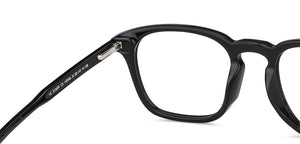 Black Square Full Rim Unisex Eyeglasses by Vincent Chase-149346