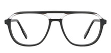 Load image into Gallery viewer, Black Wayfarer Full Rim Unisex Eyeglasses by Vincent Chase Computer Glasses-147363