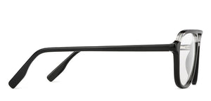 Black Wayfarer Full Rim Unisex Eyeglasses by Vincent Chase Computer Glasses-147363
