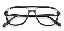 Load image into Gallery viewer, Black Wayfarer Full Rim Unisex Eyeglasses by Vincent Chase Computer Glasses-147363