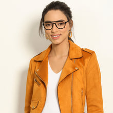 Load image into Gallery viewer, Black Wayfarer Full Rim Unisex Eyeglasses by Vincent Chase VC-143710