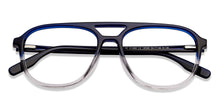 Load image into Gallery viewer, Blue Wayfarer Full Rim Unisex Eyeglasses by Vincent Chase-149300