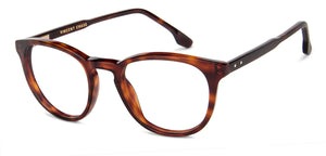 Tortoise Round Full Rim Unisex Eyeglasses by Vincent Chase Computer Glasses-146968