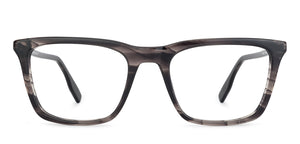 Grey Rectangle Full Rim Unisex Eyeglasses by Vincent Chase Computer Glasses-147365