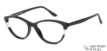 Load image into Gallery viewer, Black Cat Eye Full Rim Medium Women Eyeglasses by Vincent Chase-143716