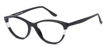 Load image into Gallery viewer, Black Cat Eye Full Rim Medium Women Eyeglasses by Vincent Chase-143716