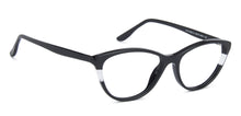 Load image into Gallery viewer, Black Cat Eye Full Rim Medium Women Eyeglasses by Vincent Chase-143716