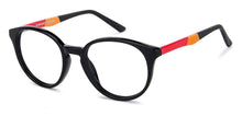 Load image into Gallery viewer, Black Round Full Rim Kid Eyeglasses by Lenskart Junior-143724
