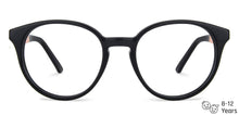 Load image into Gallery viewer, Black Round Full Rim Kid Eyeglasses by Lenskart Junior-143724