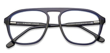 Load image into Gallery viewer, Blue Square Full Rim Unisex Eyeglasses by Vincent Chase Computer Glasses-147374