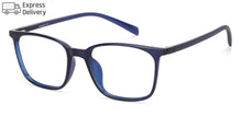 Load image into Gallery viewer, Blue Square Full Rim Unisex Eyeglasses by Lenskart Blu-143906