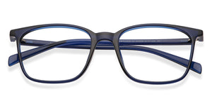 Blue Square Full Rim Unisex Eyeglasses by Lenskart Blu-143906
