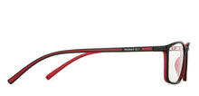 Load image into Gallery viewer, Black Rectangle Full Rim Unisex Eyeglasses by Lenskart Blu-143909