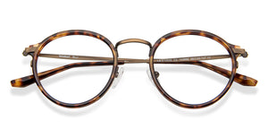 Brown Round Full Rim Unisex Eyeglasses by Lenskart Blu-143892