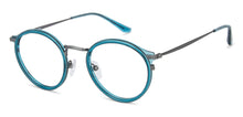 Load image into Gallery viewer, Grey Round Full Rim Unisex Eyeglasses by Lenskart Blu-143893