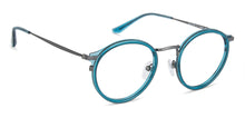 Load image into Gallery viewer, Grey Round Full Rim Unisex Eyeglasses by Lenskart Blu-143893