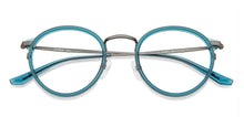 Load image into Gallery viewer, Grey Round Full Rim Unisex Eyeglasses by Lenskart Blu-143893