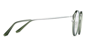 Grey Round Full Rim Unisex Eyeglasses by Lenskart Blu-143895