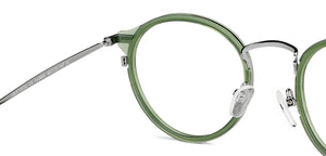 Grey Round Full Rim Unisex Eyeglasses by Lenskart Blu-143895