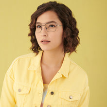 Load image into Gallery viewer, Black Rectangle Full Rim Unisex Eyeglasses by Vincent Chase-202481