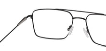 Load image into Gallery viewer, Black Rectangle Full Rim Unisex Eyeglasses by Vincent Chase-202481