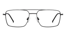 Load image into Gallery viewer, Black Rectangle Full Rim Unisex Eyeglasses by Vincent Chase-202481