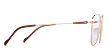 Load image into Gallery viewer, Gold Aviator Full Rim Unisex Eyeglasses by Vincent Chase Computer Glasses-148268