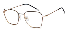 Load image into Gallery viewer, Black Geometric Full Rim Unisex Eyeglasses by Vincent Chase-201817