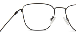 Black Square Full Rim Unisex Eyeglasses by Vincent Chase Computer Glasses-147534