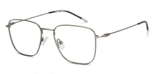 Load image into Gallery viewer, Gunmetal Square Full Rim Unisex Eyeglasses by Vincent Chase-203280