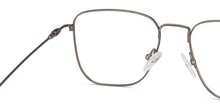 Load image into Gallery viewer, Gunmetal Square Full Rim Unisex Eyeglasses by Vincent Chase-203280