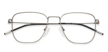 Load image into Gallery viewer, Gunmetal Square Full Rim Unisex Eyeglasses by Vincent Chase-203280