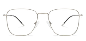 Gunmetal Square Full Rim Unisex Eyeglasses by Vincent Chase-203280