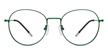 Load image into Gallery viewer, Green Round Full Rim Unisex Eyeglasses by Vincent Chase-201813