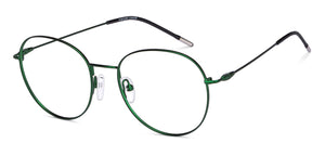 Green Round Full Rim Unisex Eyeglasses by Vincent Chase-201813