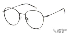 Load image into Gallery viewer, Black Round Full Rim Narrow Unisex Eyeglasses by Vincent Chase-145538