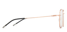 Load image into Gallery viewer, Rose Gold Round Full Rim Unisex Eyeglasses by Vincent Chase Computer Glasses-147538