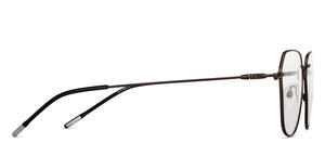Brown Geometric Full Rim Unisex Eyeglasses by Vincent Chase-201834