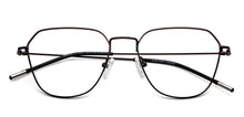 Load image into Gallery viewer, Brown Geometric Full Rim Unisex Eyeglasses by Vincent Chase-201834