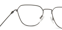 Load image into Gallery viewer, Gunmetal Hexagonal Full Rim Medium Unisex Eyeglasses by Vincent Chase-145545