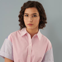 Load image into Gallery viewer, Gunmetal Aviator Full Rim Unisex Eyeglasses by Vincent Chase-203272