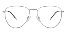 Load image into Gallery viewer, Gunmetal Aviator Full Rim Unisex Eyeglasses by Vincent Chase-203272