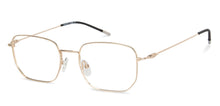 Load image into Gallery viewer, Gold Hexagonal Full Rim Medium Unisex Eyeglasses by Vincent Chase-145555