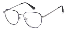 Load image into Gallery viewer, Blue Geometric Full Rim Unisex Eyeglasses by Vincent Chase Computer Glasses-149377