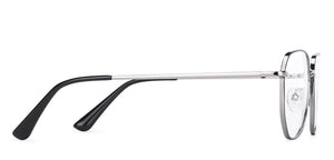 Blue Geometric Full Rim Unisex Eyeglasses by Vincent Chase Computer Glasses-149377