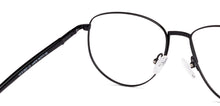 Load image into Gallery viewer, Black Aviator Full Rim Unisex Eyeglasses by Vincent Chase VC-202233