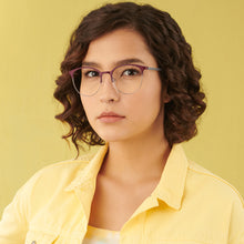 Load image into Gallery viewer, Red Round Full Rim Wide Unisex Eyeglasses by Vincent Chase-145606